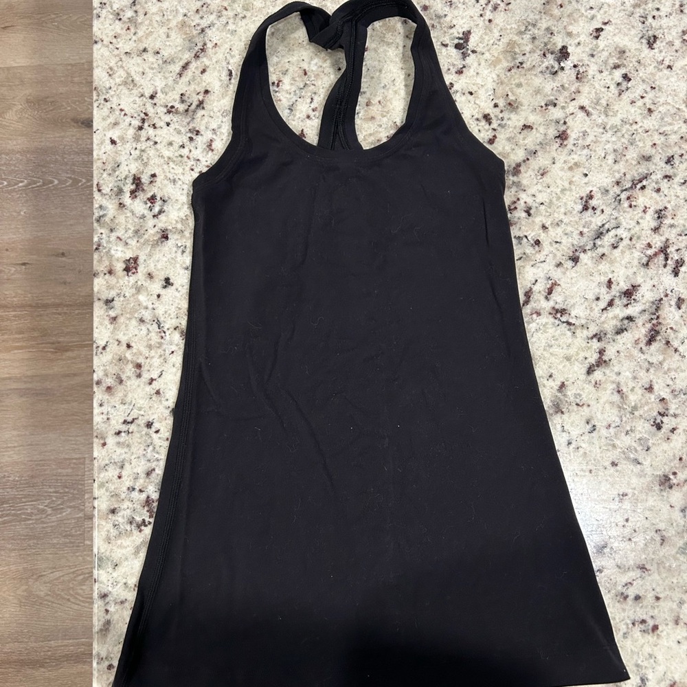 lululemon athletica Black Tank Top